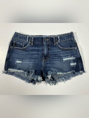 KanCan Distressed‎ Denim Jean Shorts Women's Medium